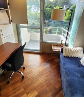 Financial District Apartamento | 500 Excelente Vista ciudad Quito,parque, piscina,balcón,sauna,tranquilo encantador seguridad 24-7
