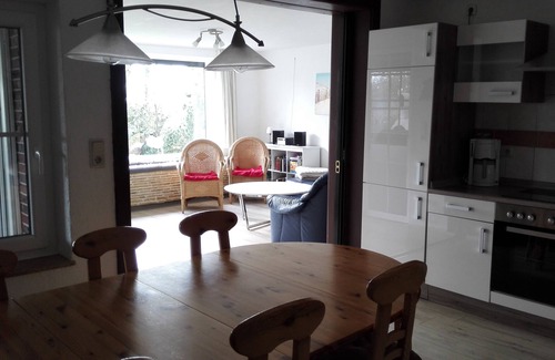 Langwarden Casa | 500 m del dique, Burhave / Tossens a 5 km, con sauna, chimenea, WiFi