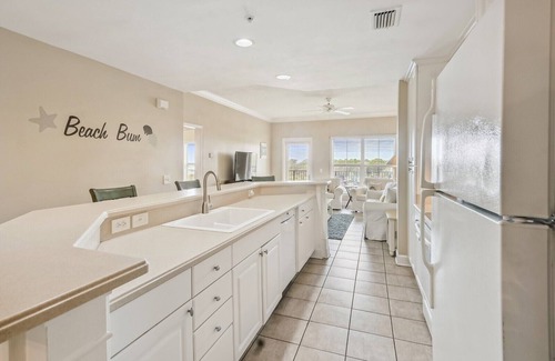 North Forest Beach Villa | 504 North Shore ~ Top Floor Villa Just Steps to Beach!