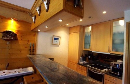 Tignes le Lac Apartamento | 20m del centro estación, 7.o piso, vista lago, balcón, tv, local para esquís, 55m², Tignes