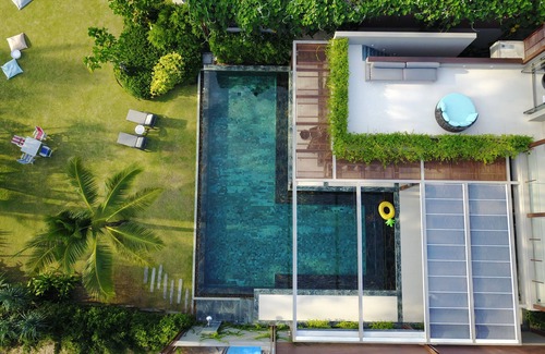 Khok Kloi Apartamento | Villa 5BR frente a la playa con piscina