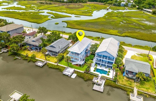Litchfield by the Sea Casa | 5BR Litchfield Beach, waterfront, family golf wedding vacation. Summer Discounts