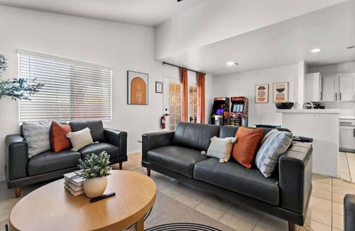 North Las Vegas Casa | 5BR Luxury Oasis w/ Pool & Spa + Games and MORE!