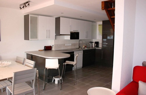 La Madrague Apartamento | Apartamento dúplex para 6 personas, terraza de 55 m2, vista excepcional al mar.
