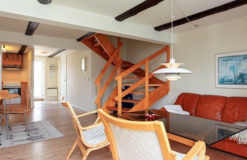 Bandholm Apartamento | Apartamento agradable en Bandholm con terraza