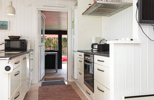 Bjert Casa | Encantadora casa de vacaciones con terraza en Jutlandia