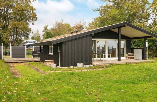 Bjert Casa | Encantadora casa de vacaciones con terraza en Jutlandia