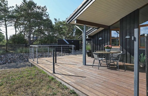 Nordost Casa | Casa de vacaciones moderna en Jutlandia con sauna
