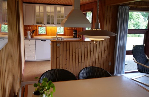 Spodsbjerg Casa | Vistas al mar en Spodsbjerg, Rudkøbing - Casa de vacaciones, 3 habitaciones, 6 personas