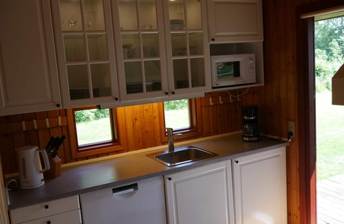 Spodsbjerg Casa | Vistas al mar en Spodsbjerg, Rudkøbing - Casa de vacaciones, 3 habitaciones, 6 personas