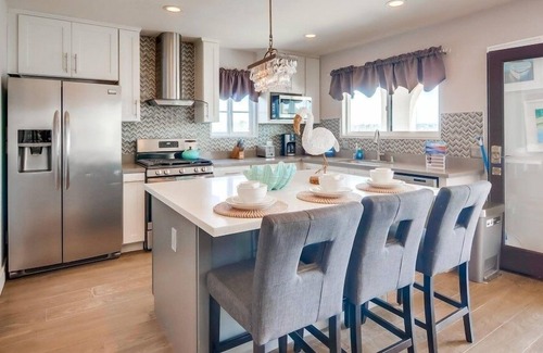 Central Mission Beach Villa | 60 'de ataque de agua ☆ 8bd + 7ba Villa ☆ AC ☆ ❤ de MB