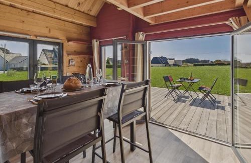 Penmarch Chalet De Esquí | 650m plage du Ster, chalet - terrasse pour 4