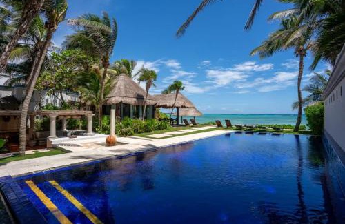 Soliman Bay Villa | 6BR Exclusive Beachfront Villa w/Pool in Tulum