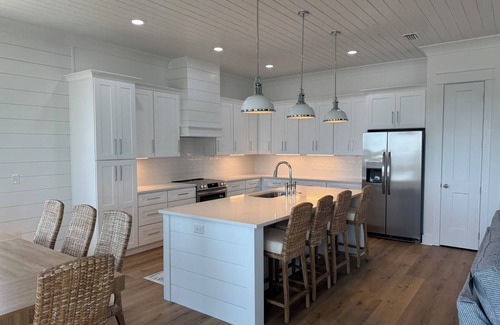 Orange Beach Casa | 6BR Luxury Home with Private Pool- Walk to Marina and Local Restaurants