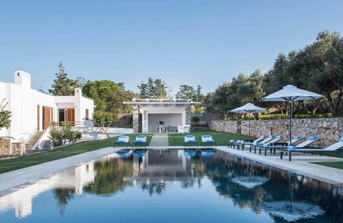 Kounoupidiana Villa | 7 bed, private pool, walk to beach, huge grounds.