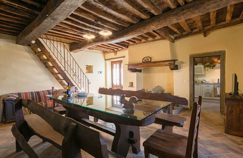 Cignano Casa | Auténtica cabaña toscana con hermosa piscina privada y sugerente panorama