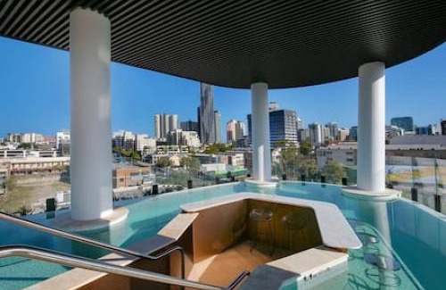Fortitude Valley Casa | 71Q Central City View 2BR nr Chinatown Free Parking