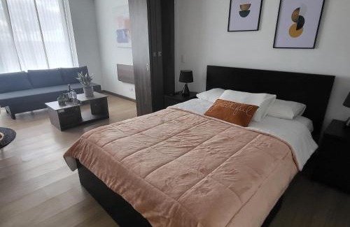 Barrios Unidos Apartamento | 72Hub moderno apto vistas ciudad, piscina gimnasio