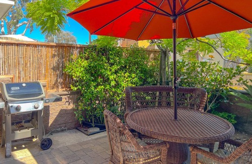 South Mission Beach Casa | # 730 - Lujosa casa en la playa de Tommy Bahama con patio y aire acondicionado