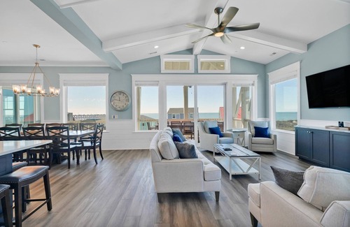 Yaupon Beach Casa | 7BR/6.5BAH House - BRAND NEW, Ocean Views, Event Home, Dogs Ok, Sleeps 18