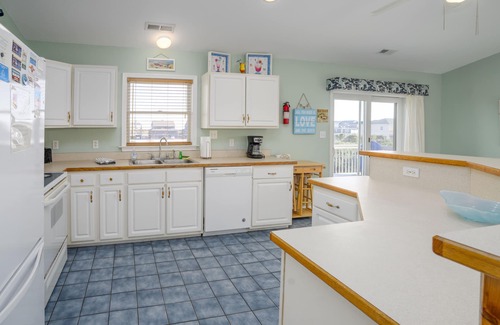 Nags Head Casa | Beach Bum Inn - Ocean View 7BR House w / Pool. 250 yardas a pie de playa. Fila de la galería
