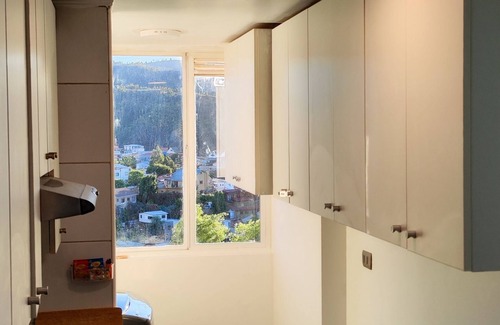 Valparaiso Apartamento | 7P-Charming 3-bedroom apartment with AC, fitness room in vibrant Valparaíso