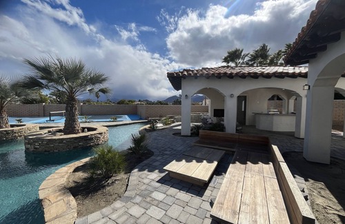 Bermuda Dunes Casa | 8,500sqft Brand New Estate / Pickleball, Golf, Pool & Spa, Yoga. EVENTS - DEALS