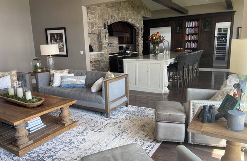 Butte Des Morts Casa | 8 bed 7 bath custom built lake house.