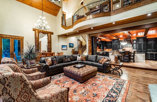 Deer Valley Casa | 8 Bedroom Deer Valley Masterpiece with endless views. Theater, hot tub, game room, ski-in/out