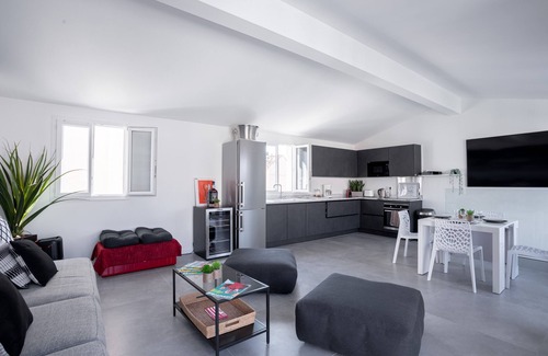 Cannes Old Town Casa | 8. house privatize 6 flats from duplex/penthouse to studio SEA view+close beach