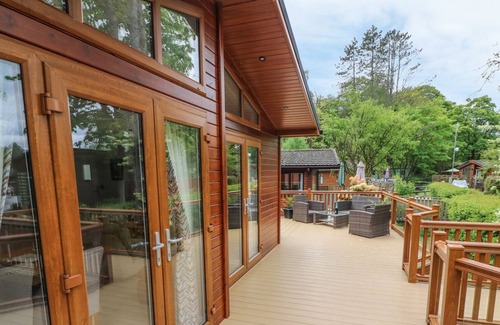 Troutbeck Bridge Cabina | 8 Madera de Waterside, PUENTE DE TRUCHA