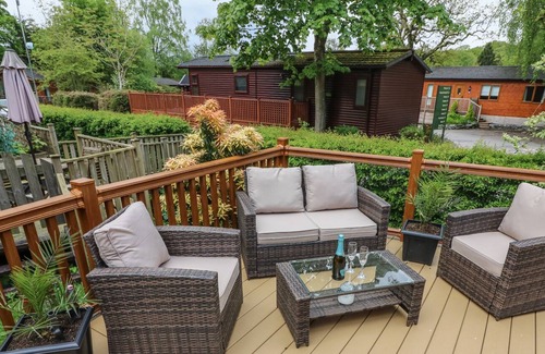 Troutbeck Bridge Cabina | 8 Madera de Waterside, PUENTE DE TRUCHA