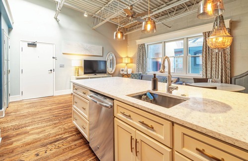 Downtown Asheville Apartamento | 80 LEX: APARTAMENTO 203: ALTO DISEÑO EN EL CENTRO DE HOT SPOT