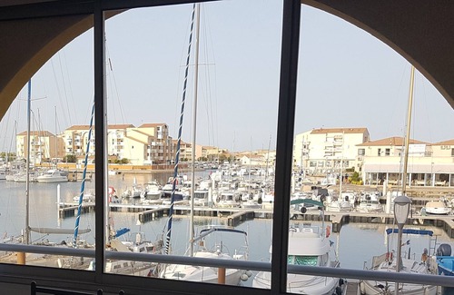 Mireval Apartamento | 80 m from the beach, 27 m2 studio for rent