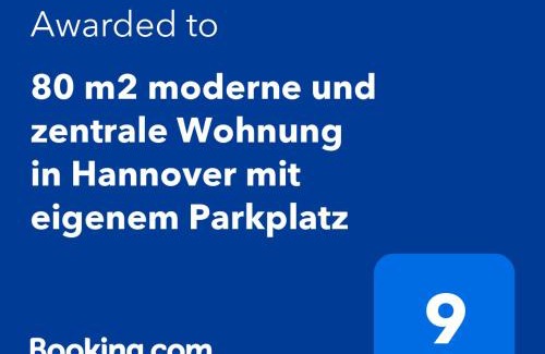Vahrenwald Apartamento | 80 m2 moderne und zentrale Wohnung in Hannover mit eigenem Parkplatz
