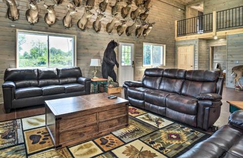 Au Gres Township Casa | 800-Acre Au Gres Oasis 2 Ponds and ATV Trails!