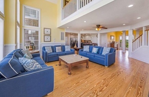 Corolla Casa | $8k off: Oceanfront Mega-Estate | 32BR - 6 Acres| Pool, Game Room, Theatre