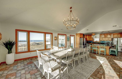 Hatteras Casa | 9 Bed Oceanfront in OBX With Pool & 2 Hot Tubs!