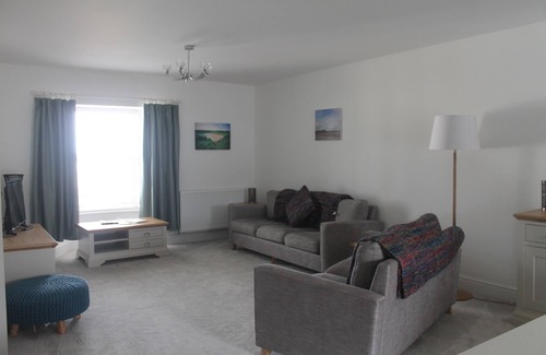 Saundersfoot Apartamento | 9 Cambrian Terrace amplio apartamento contemporáneo