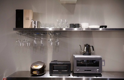 Shinjuku Hotel | 93 including terrace MUSASHI Condo Shinjuku 1F Dining Suite / Shinjuku-ku Tokyo
