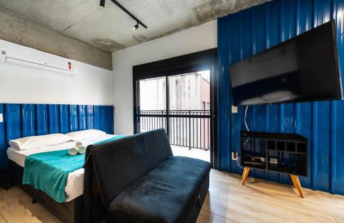 Consolacao Apartamento | 94 Design Studio com vaga Av Paulista, Augusta