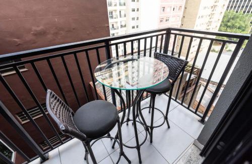 Consolacao Apartamento | 94 Design Studio com vaga Av Paulista, Augusta