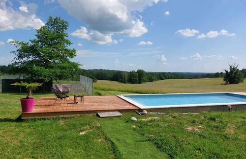 Lunas Casa | A 10 km de Bergerac, Maison de Campagne Avec Piscine et Tennis Privés