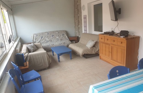 Fort-Mahon-Plage Apartamento | A 200m de la Plage, 50m des Commerces, 30m2 de Terrasse Ensoleillée