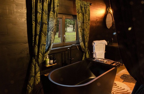 Marcenais Cabina | A 30 min de Bordeaux! Lodge 'out of Africa'-lost in Sensations