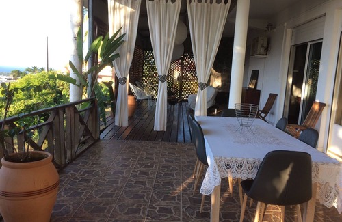 Saint-Denis Apartamento | Un balcón en el mar