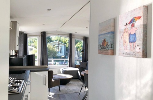 Sint Maarten Casa | A brand new chalet on the edge of our park with a beautiful view of the Valkkogerdijk.