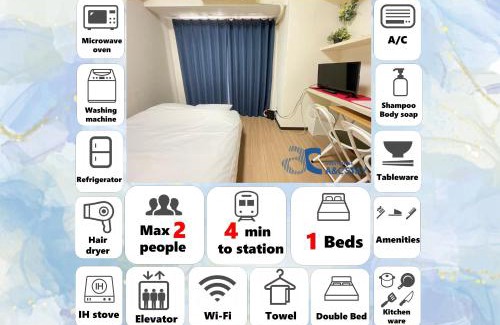 Nishishinsaibashi Apartamento | A&C STAY Shinsaibashi