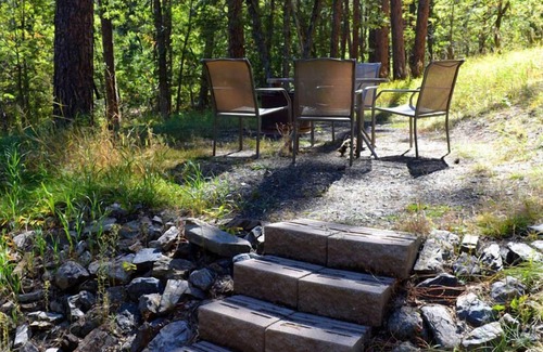 Keystone Cabina | Una linda cabaña escondida en el bosque. Perfecto para escapadas románticas
