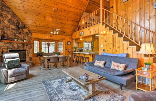 Running Springs Casa | A-Frame Cali Cabin with Unobstructed Valley Views!